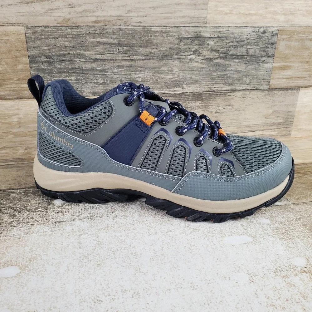Columbia Granite Trail Womens Hiking Shoe Sz 10 Sedona Sage Nocturnal Waterproof